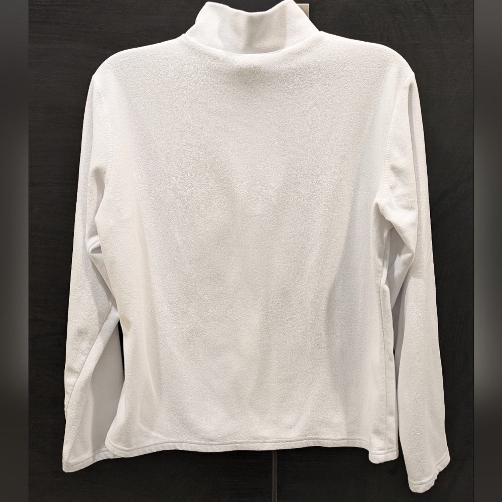 The North Face Classic White TKA 100 Fleece Pullover - Picture 2 of 5